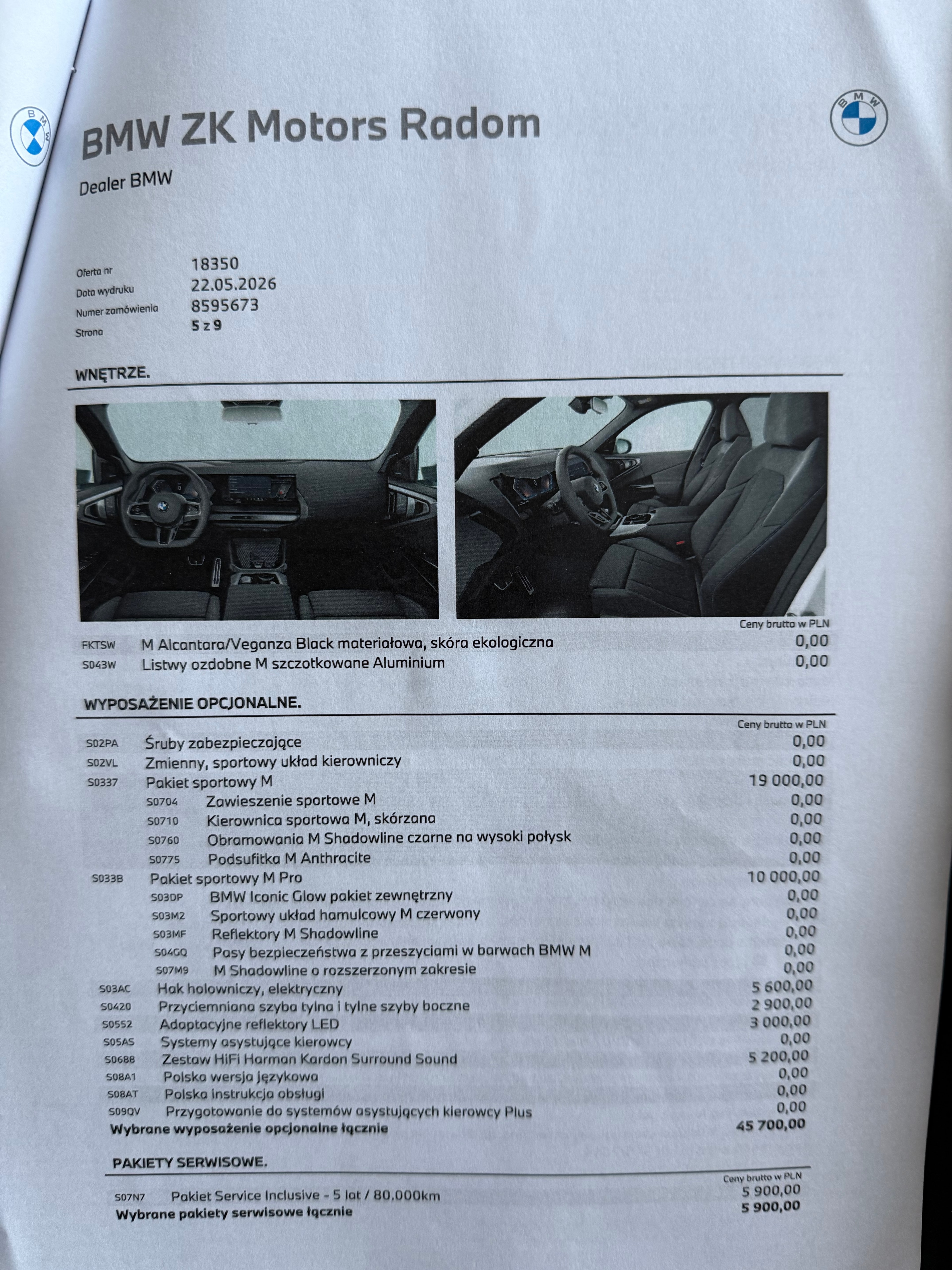 BMW X3 xDrive 20i M-Sport — zdjęcie 10