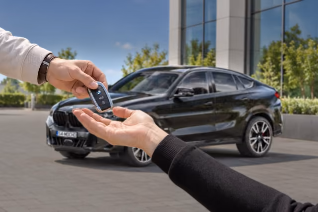 Przekazanie kluczyka do BMW X6